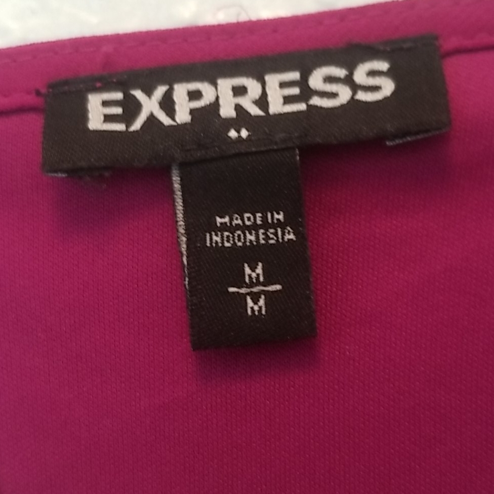 Express Fuchsia Dress - Picture 4 of 4